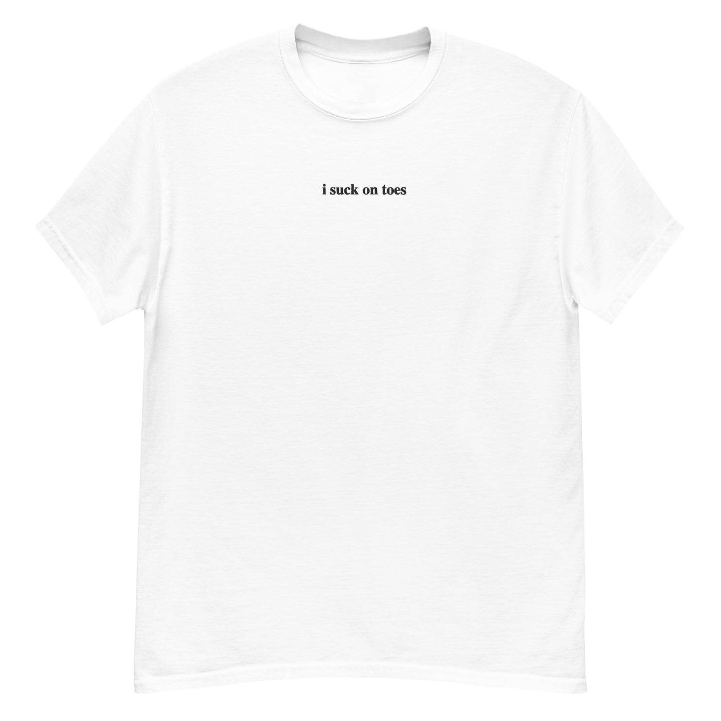 toes t-shirt