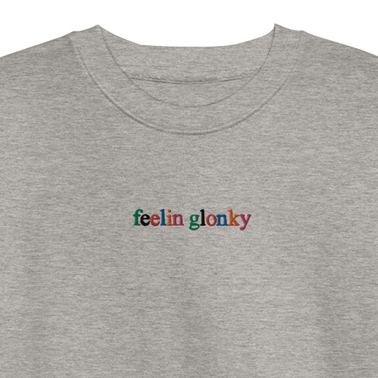 feelin glonky crew neck (multi)