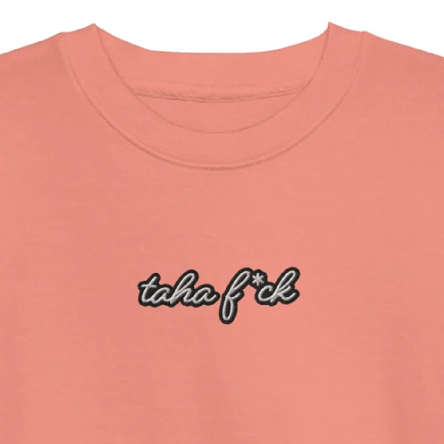 taha f*ck crew neck