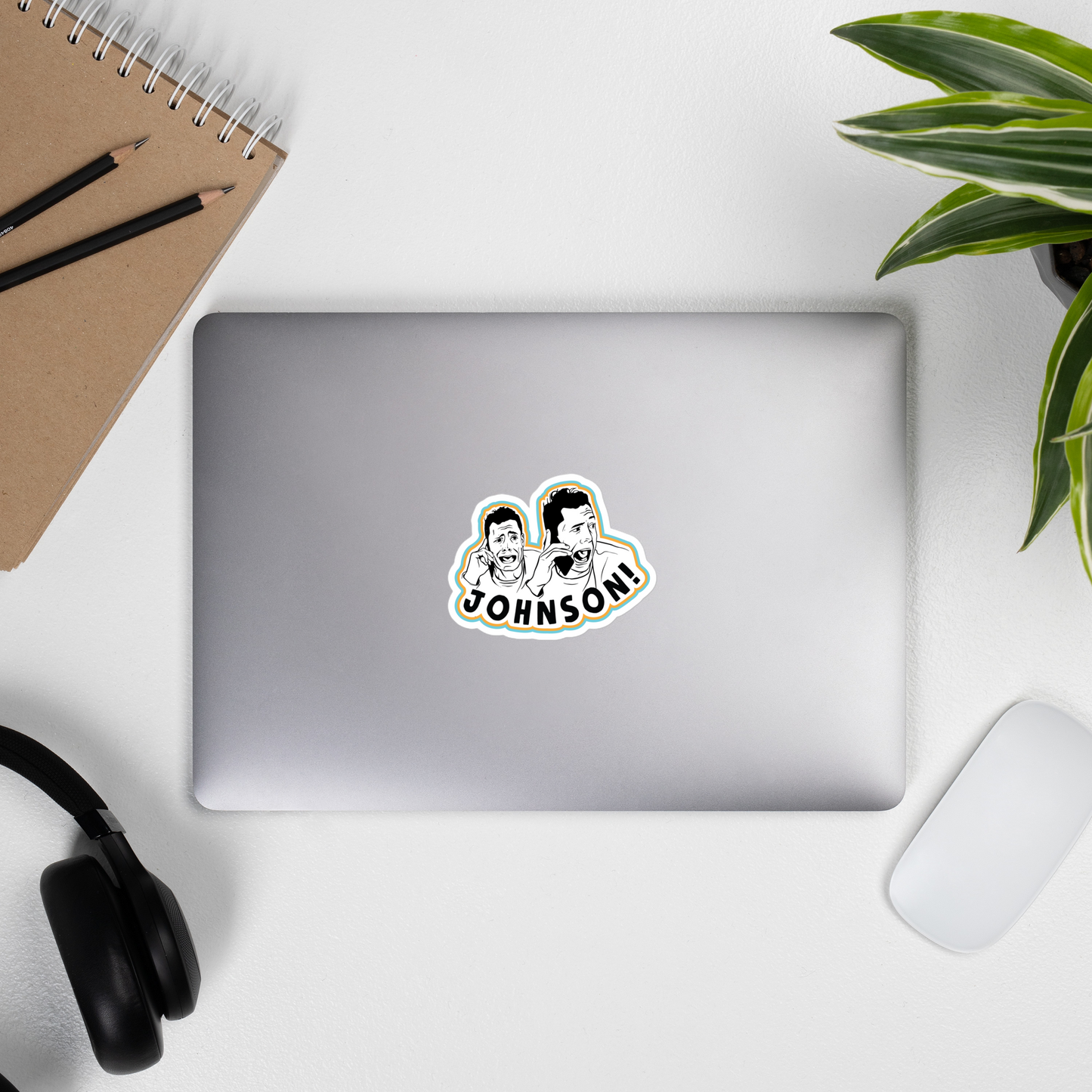 JOHNSON! sticker