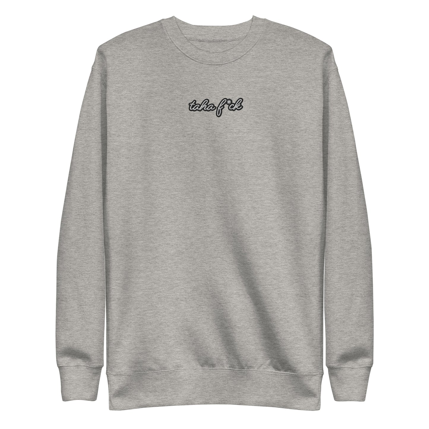 taha f*ck crew neck