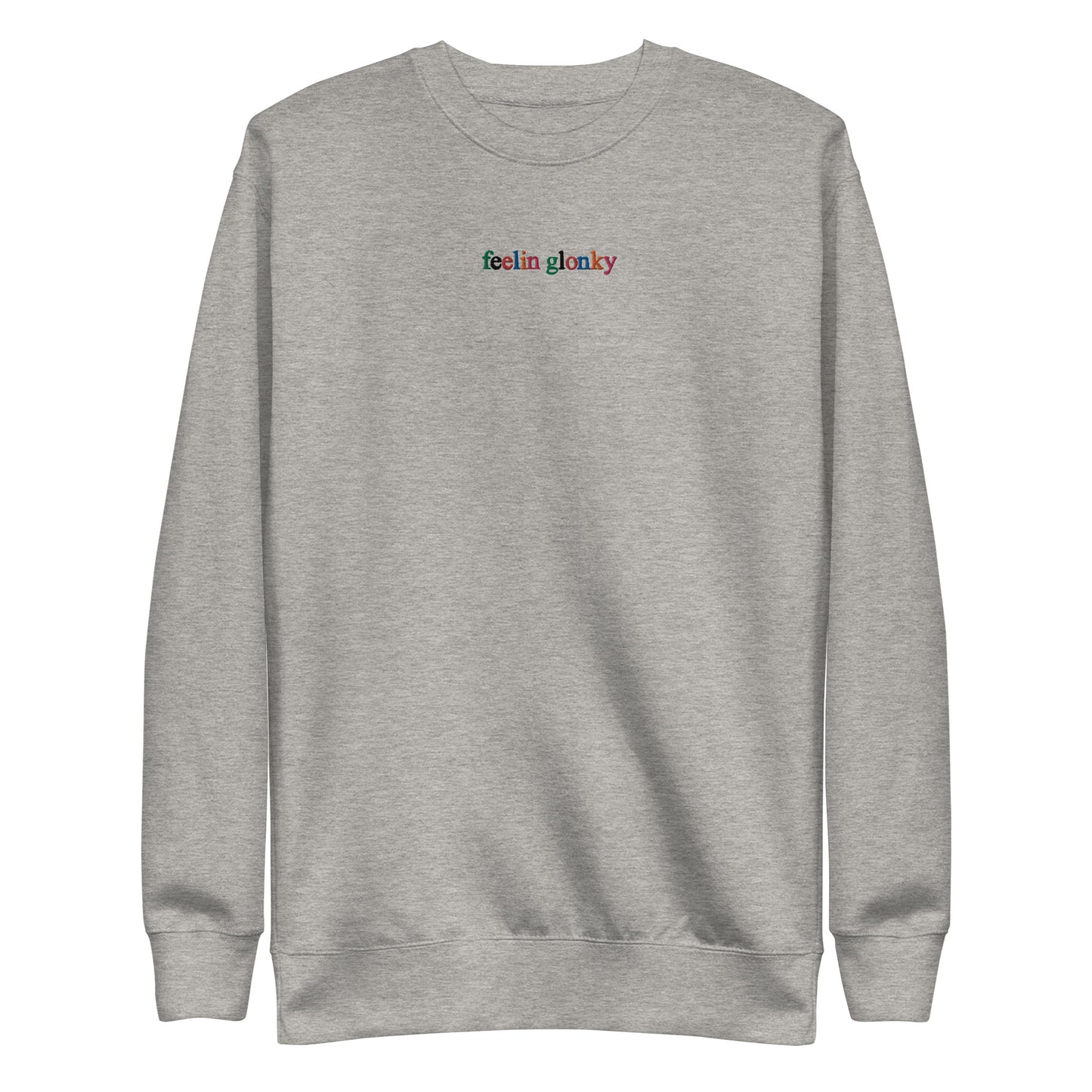 feelin glonky crew neck (multi)