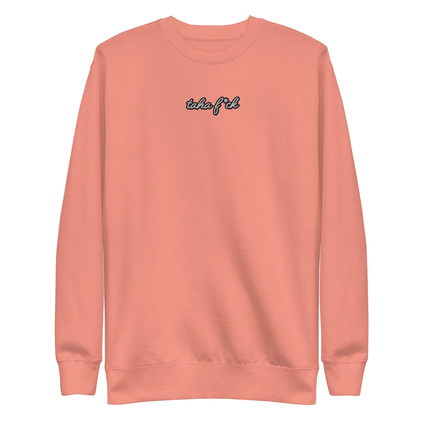 taha f*ck crew neck