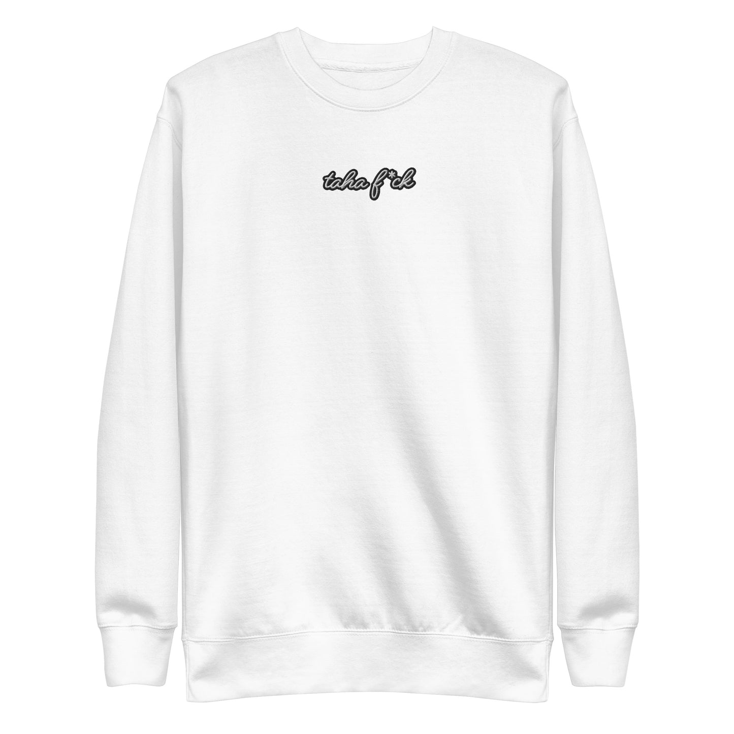 taha f*ck crew neck