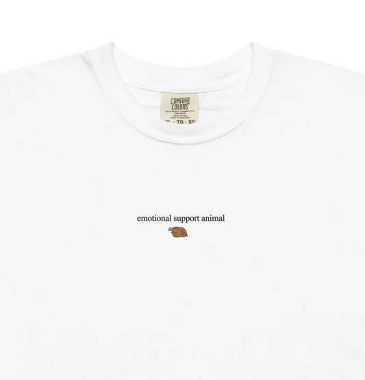 emotional support animal t-shirt 🍗