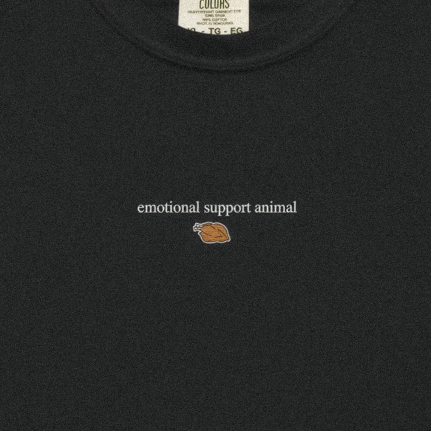 emotional support animal t-shirt 🍗