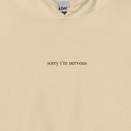 nervous hoodie