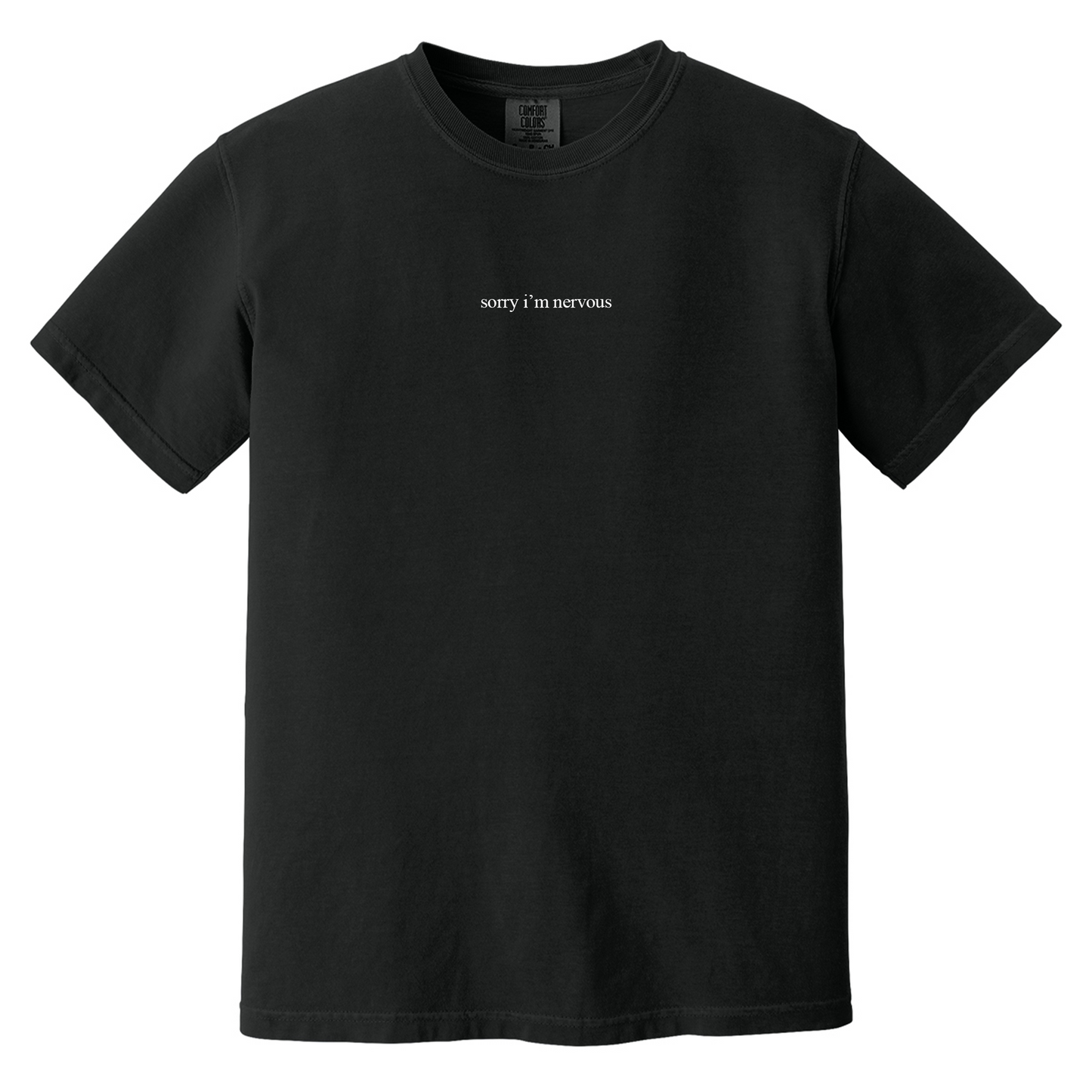 nervous t-shirt