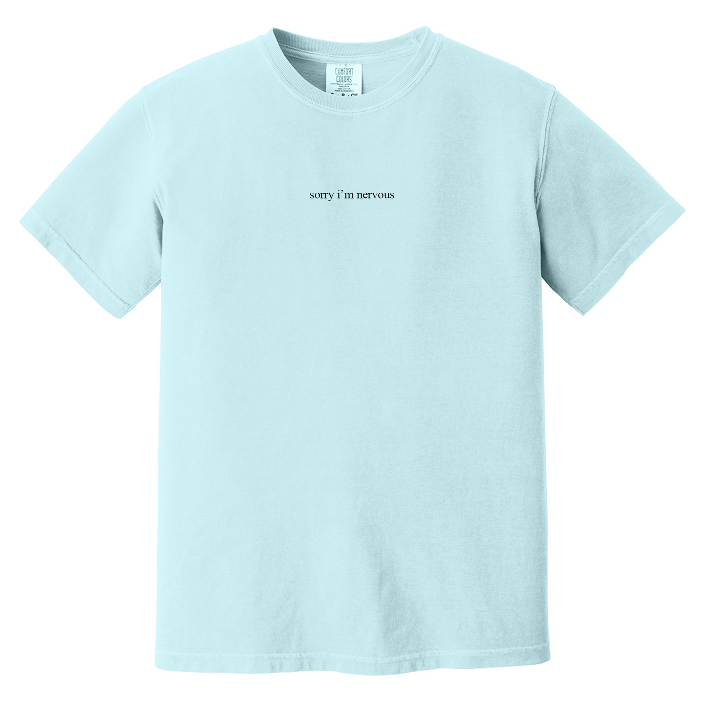 nervous t-shirt