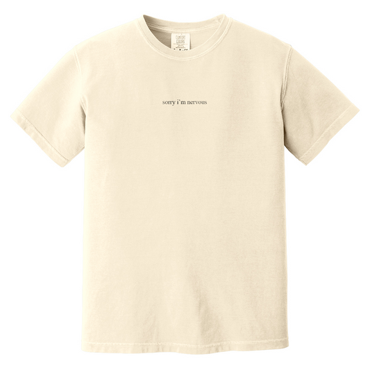nervous t-shirt